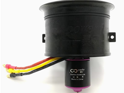 Powerfun 64mm 5S 2500kv EDF Fan